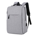 Casual Nylon Oxford Cloth Backpack Waterproof Laptop Dual Shoulders Bag with USB Port