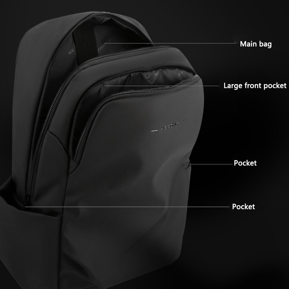 WEPOWER 1262 Men's Shoulders Bag Waterproof Nylon Cloth Travel Hiking Backpack Laptop Storage Bag