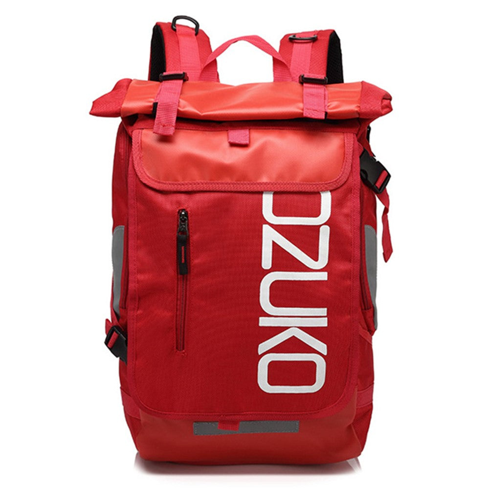 OZUKO 8020 Casual Travel Oxford Cloth Backpack Men Dual Shoulder Laptop Bag