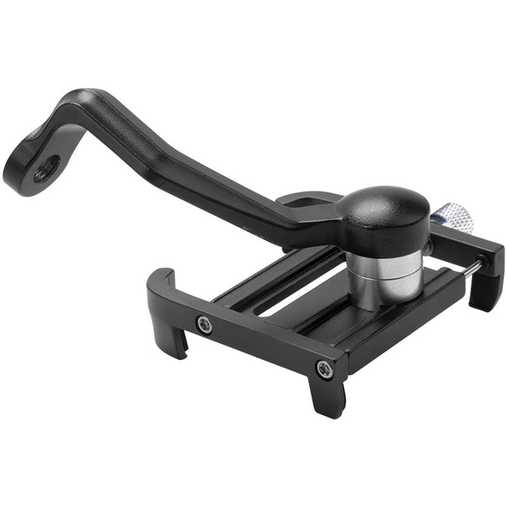 AGR03 K07 Aluminum Alloy 360° Rotating Motorcycle Mobile Phone Holder Stand