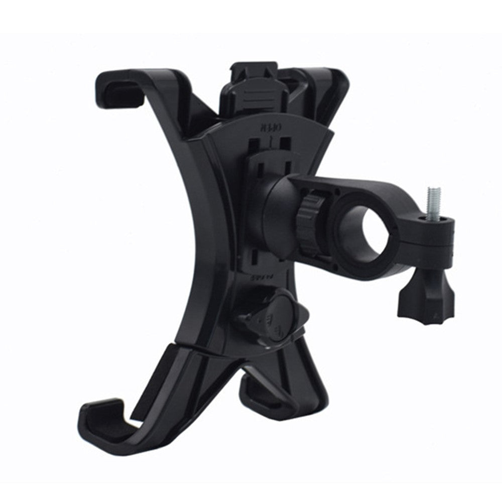 Universal 3.5-12 inch Motorcycle Bicycle Holder Mount Bracket Adjustable Tablet Stand