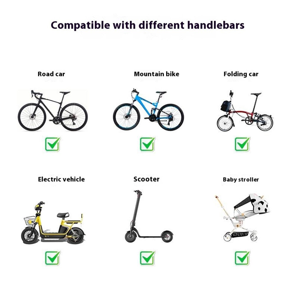 GUB P9 Bicycle E-Bike Scooter Silicone Phone Holder Bike Handlebar Cellphone Bracket