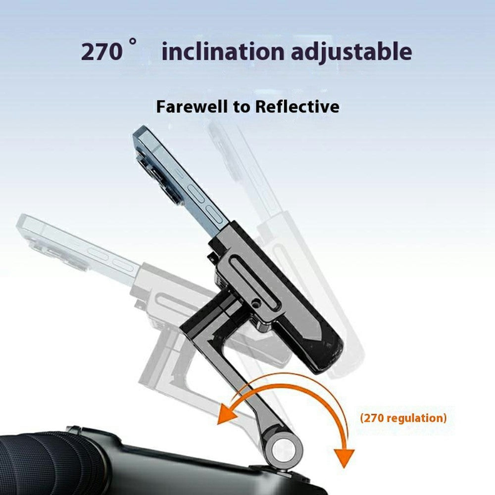 GUB G-92 Aluminum Alloy Phone Mount Bicycle Headset Cap Fixing Adjustable Cellphone Holder