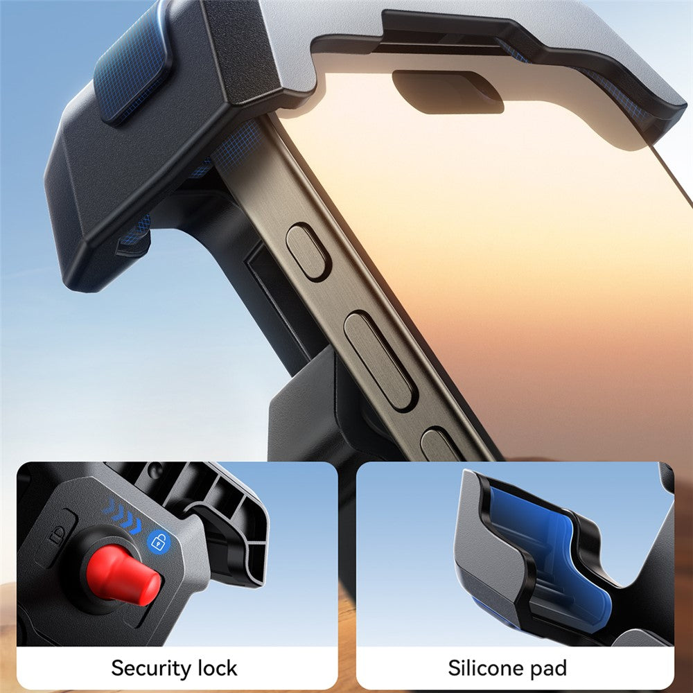 JOYROOM JR-ZS428 Bike Phone Mount Rotation Shockproof Phone Holder for 4.7
