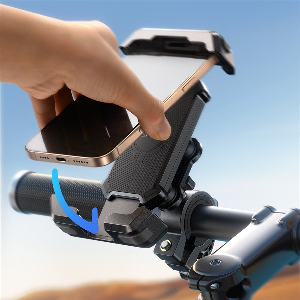 JOYROOM JR-ZS428 Bike Phone Mount Rotation Shockproof Phone Holder for 4.7