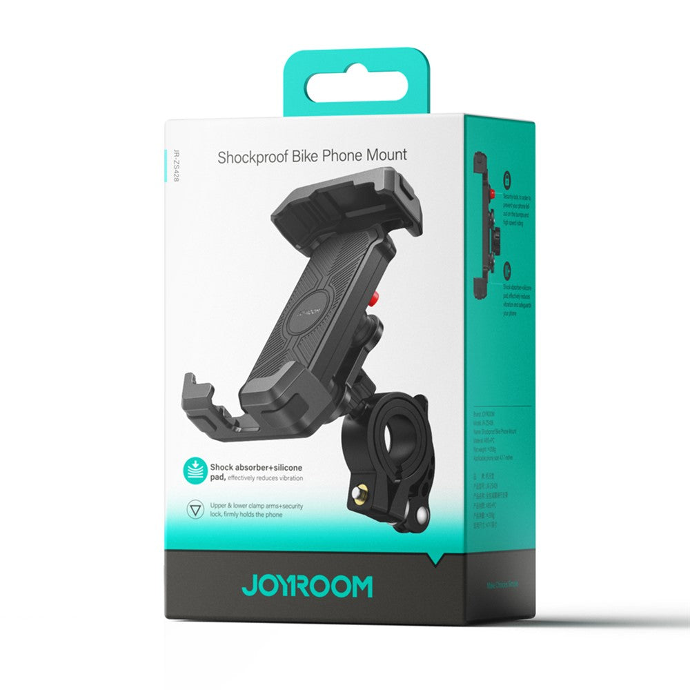 JOYROOM JR-ZS428 Bike Phone Mount Rotation Shockproof Phone Holder for 4.7