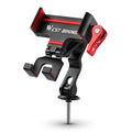 WEST BIKING Bike Phone Mount 360 Degree Rotation Aluminum Alloy Navigation Bracket for Road Mountain Bicycle