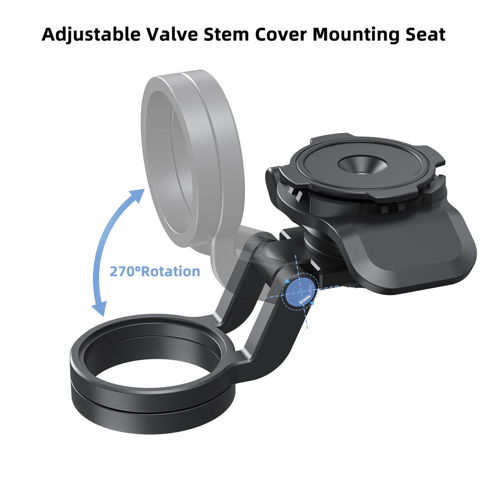 HL-143H Outdoor Cycling Aluminum Alloy Phone Mount for Bicycle Quick Release Stem Cap Cellphone Bracket