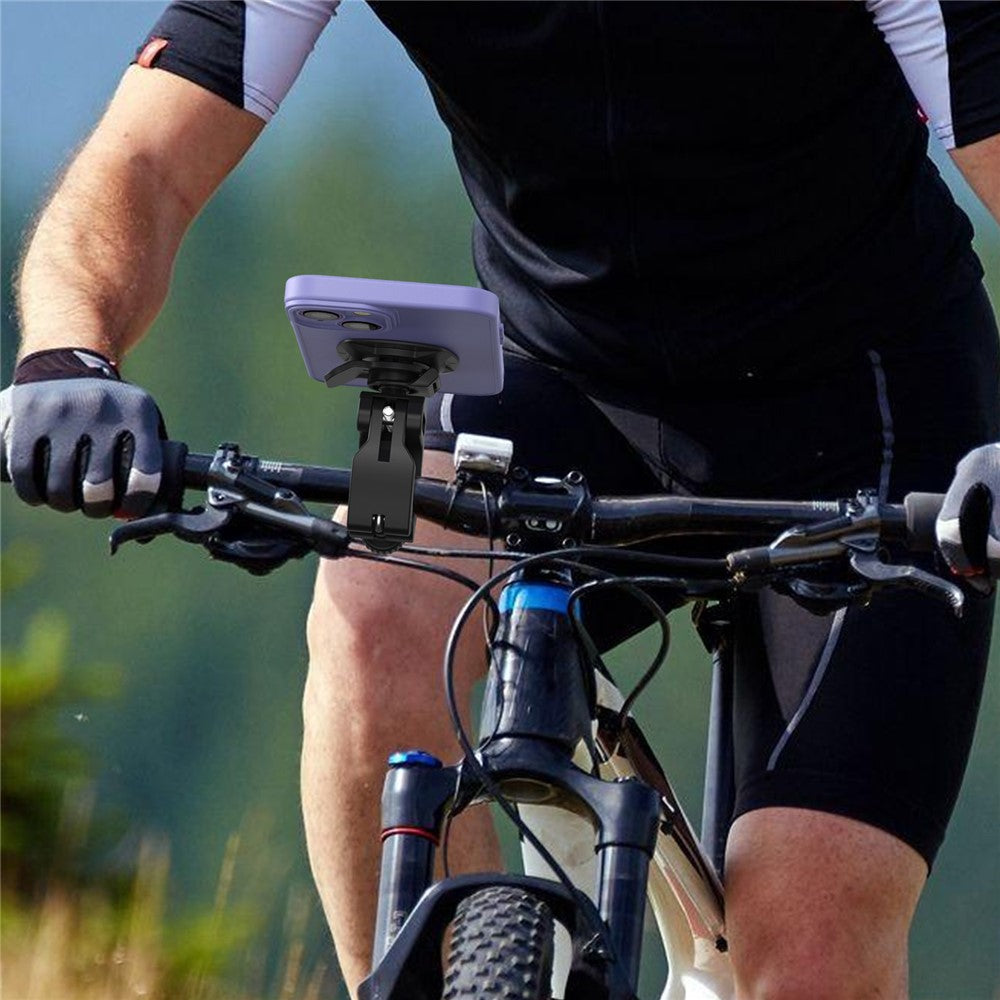 HL-143M Bike Handlebar Phone Mount for Mountain Road Cycling Rotatable Quick Release Navigation Holder