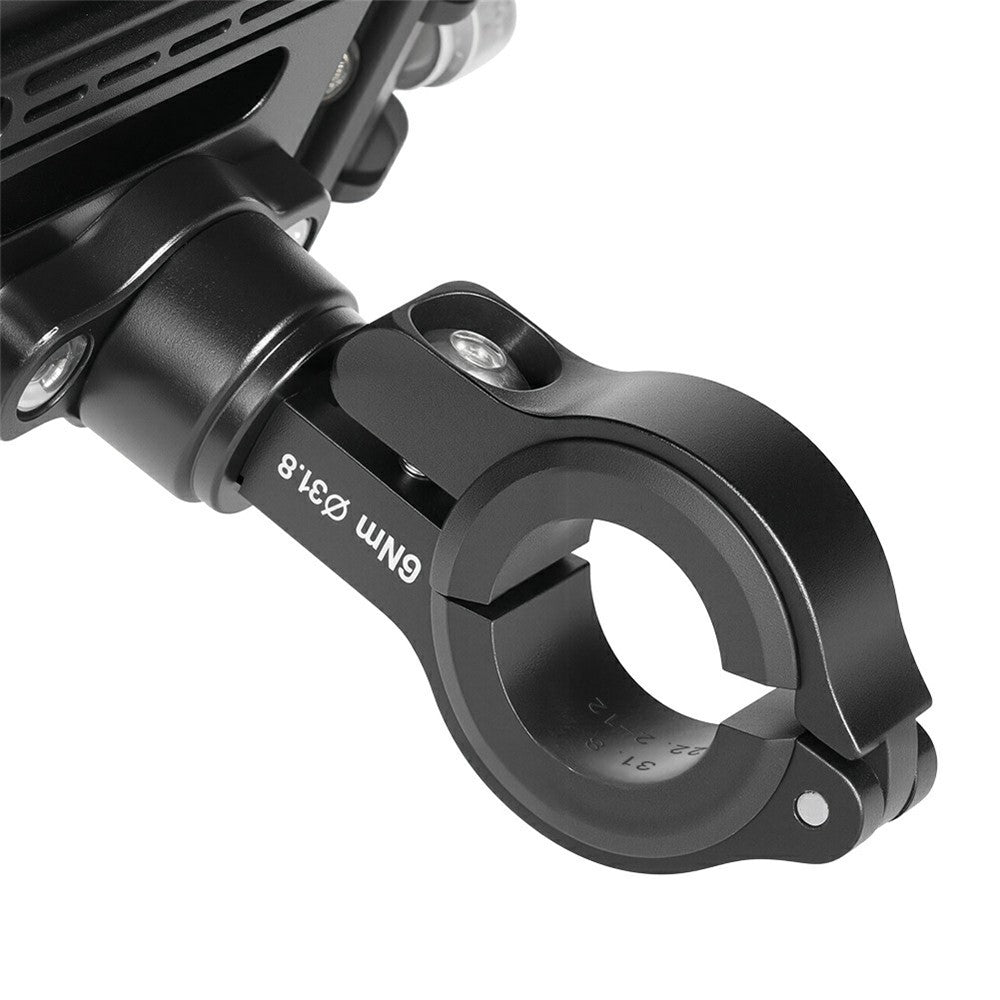 GUB P33 Quick Release Bike Phone Mount Aluminum Alloy Rotation Clamp Style Bicycle Phone Holder