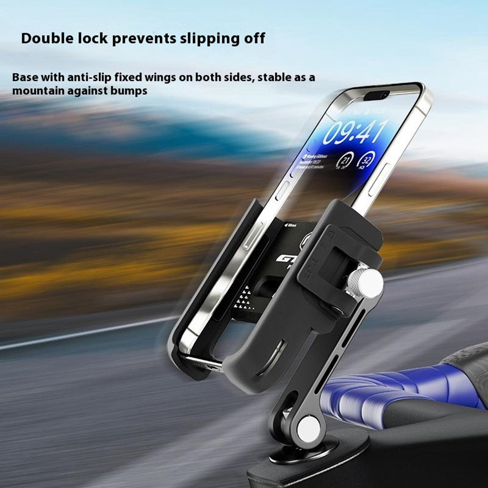 GUB P33 Quick Release Bike Phone Mount Stem Phone Holder for Bicycle E-Bike Scooter
