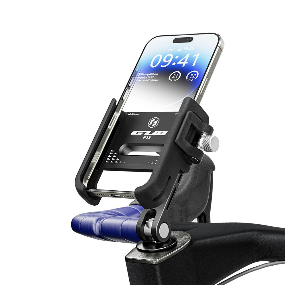 GUB P33 Quick Release Bike Phone Mount Stem Phone Holder for Bicycle E-Bike Scooter
