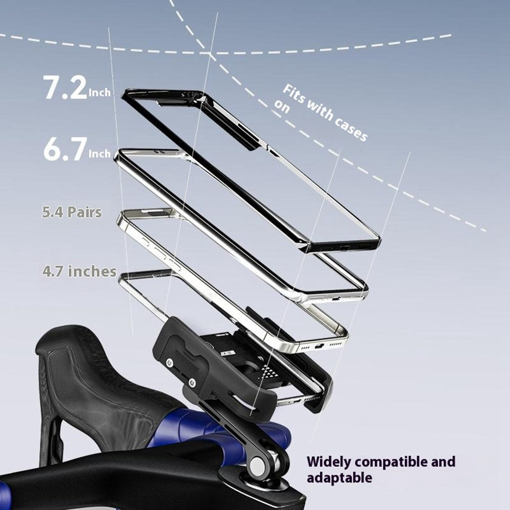 GUB P33 Quick Release Bike Phone Mount Stem Phone Holder for Bicycle E-Bike Scooter