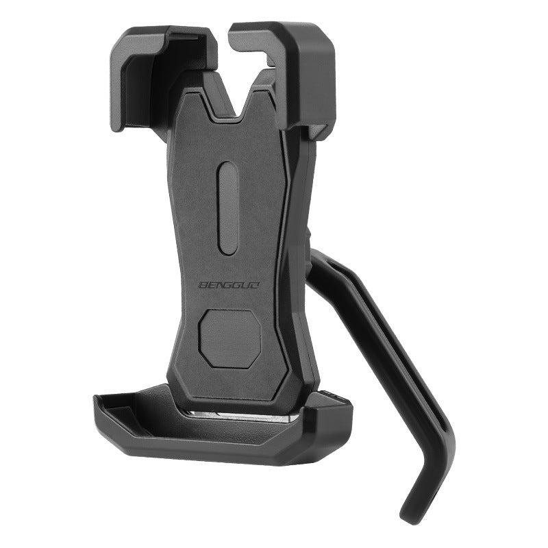 BENGGUO BG-1115 Anti-Shake Cellphone Holder 360 Degree Rotating Phone Mount for Bicycle/Motorcycle/E-Bike
