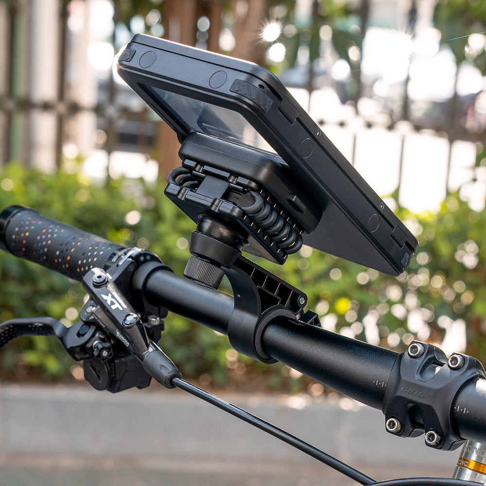 ROCKBROS Bike Electric Motorcycle Phone Mount Waterproof Silicone Magnetic Shockproof Phone Holder