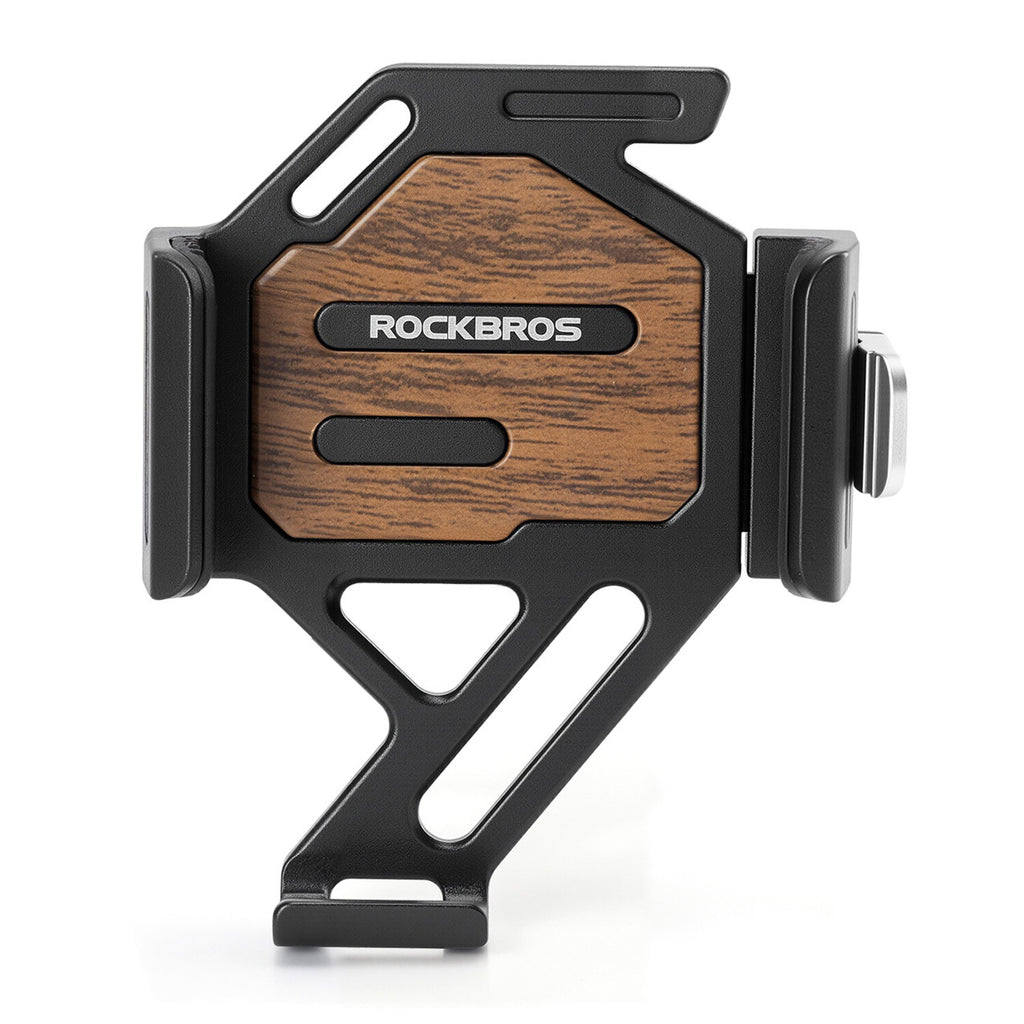 ROCKBROS 250016 Bike Phone Mount Quick Release Aluminum Alloy Cellphone Holder for Road Mountain Folding Bicycle