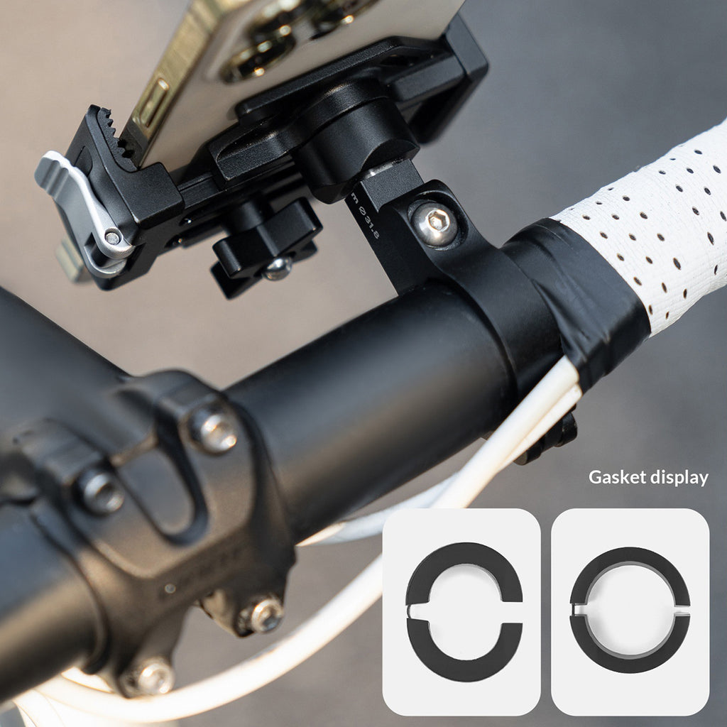 ROCKBROS 250016 Bike Phone Mount Quick Release Aluminum Alloy Cellphone Holder for Road Mountain Folding Bicycle