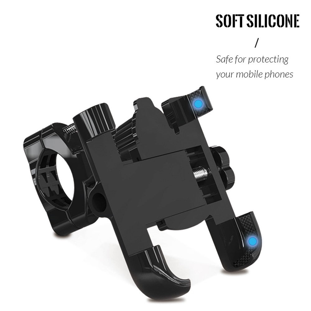 C1 Aluminum Alloy Bike Phone Holder Rotatable Bicycle Handlebar Mount Cellphone Bracket