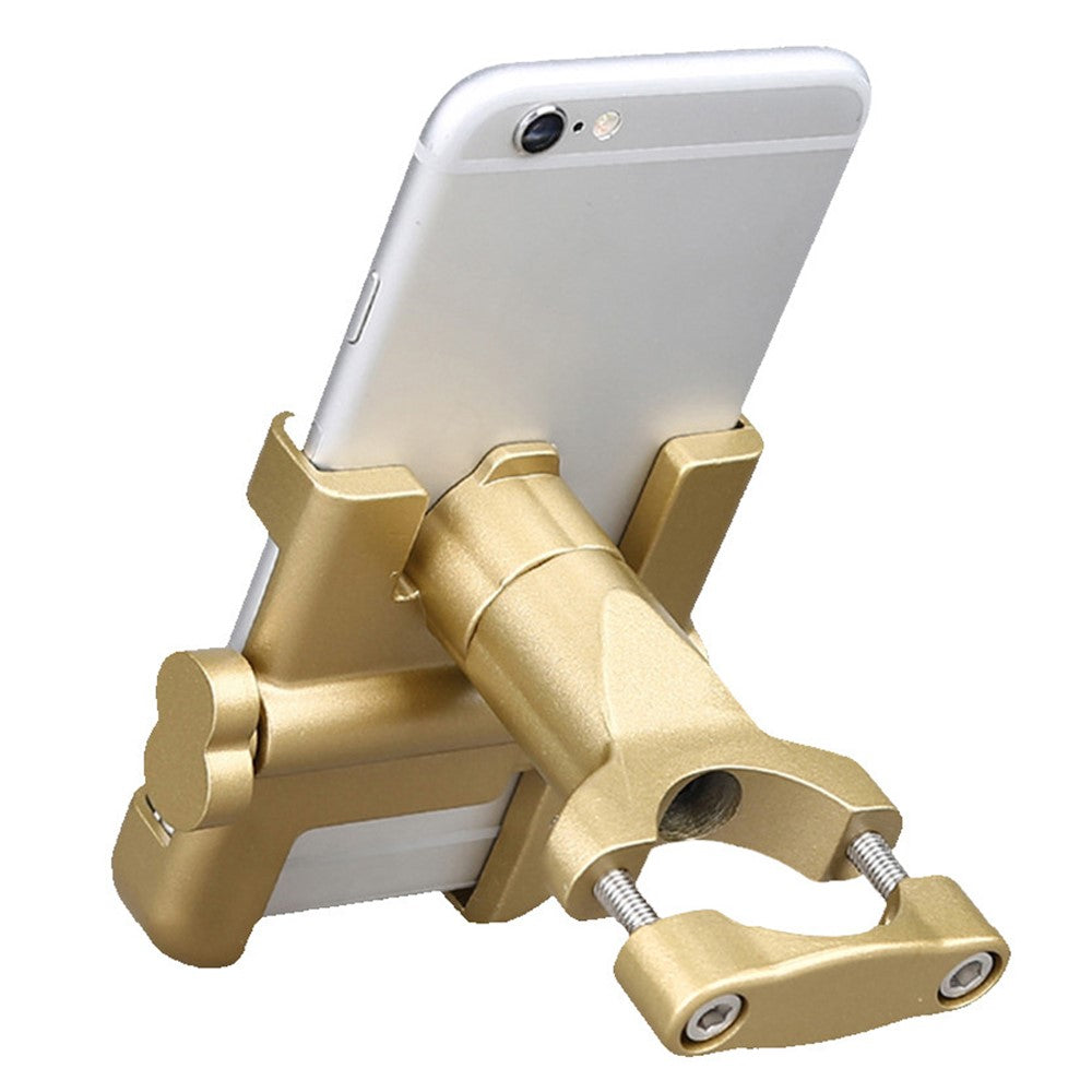 Aluminum Alloy Bike Phone Mount – Rotatable Handlebar Bracket