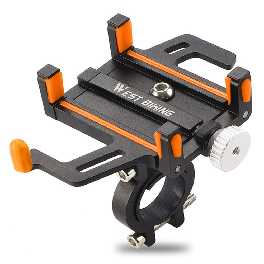 WEST BIKING Aluminum Alloy Bike Phone Mount – Handlebar Bracket
