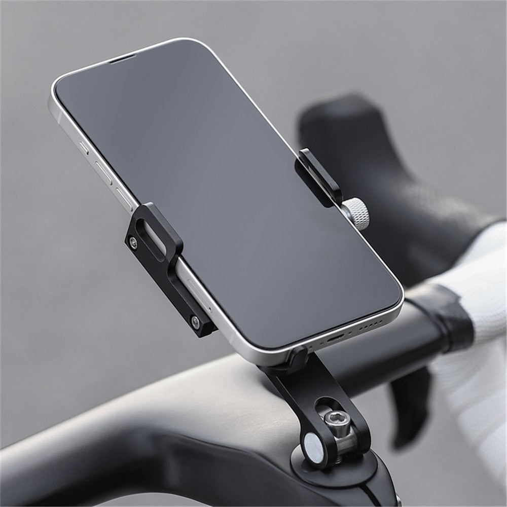 WEST BIKING YP0719360 MTB Road Bicycle Phone Holder Aluminum Alloy Bike Headset Mounted Phone Stand