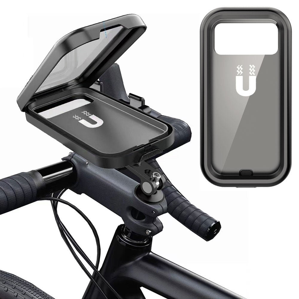 HL-159 Bicycle Stem Phone Mount Waterproof Bike Motorcycle Rotation Phone Holder Bracket