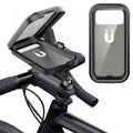 HL-159 Bicycle Stem Phone Mount Waterproof Bike Motorcycle Rotation Phone Holder Bracket