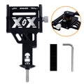 ENLEE Aluminum Alloy Bicycle Handlebar Stem Phone Holder Stand (Rotation Design)