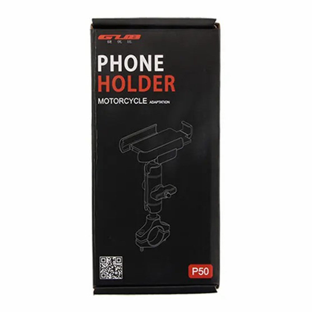 GUB P50 E-Bike Bicycle Motorcycle Cellphone Bracket Aluminum Alloy Cycling Phone Holder