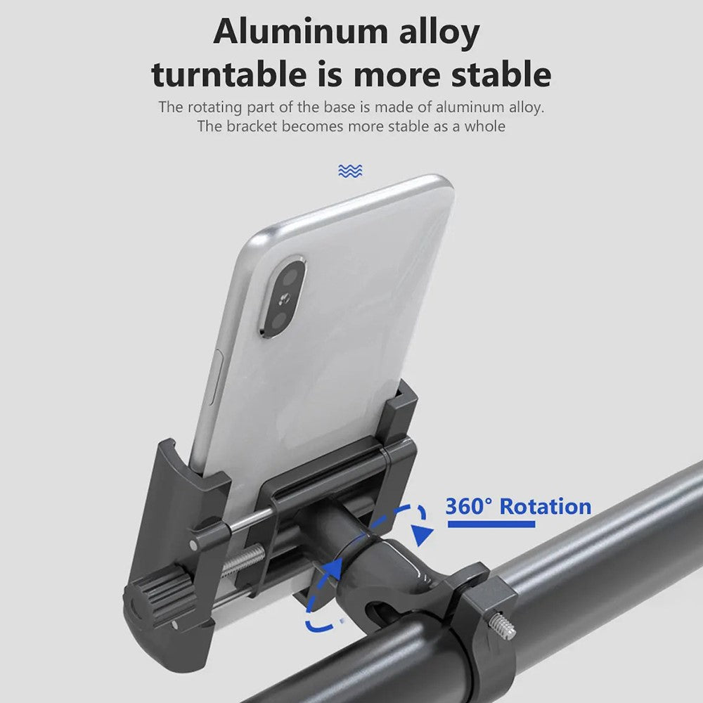 GUB P40 360 Degree Rotation Bicycle Handlebar Mount Aluminum Alloy Phone Holder Bracket