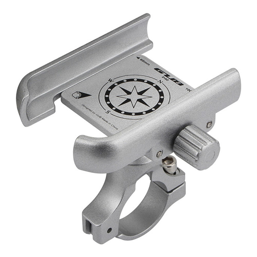 GUB P40 Aluminum Alloy Bike Phone Mount – 360° Rotating Handlebar Holder