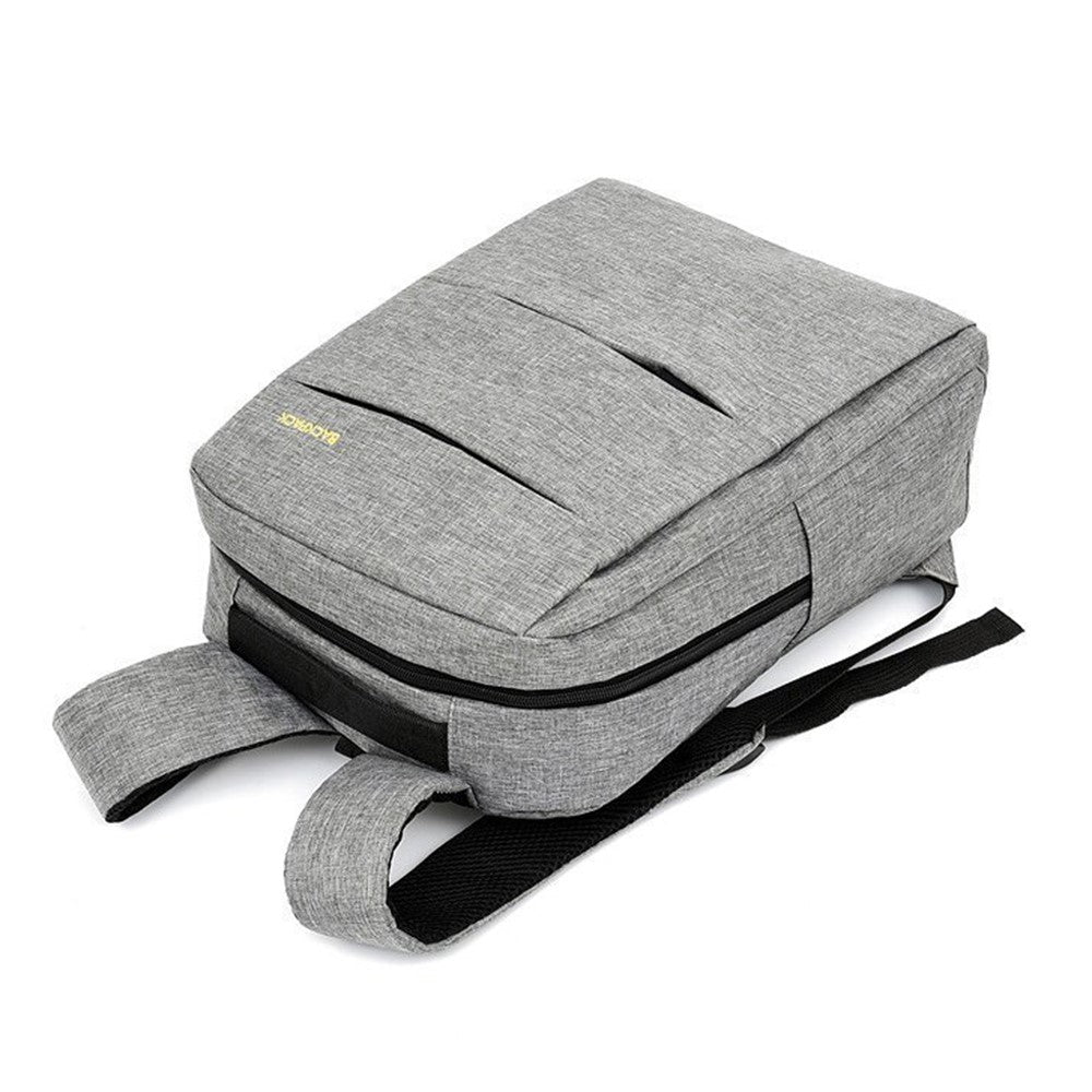 Backpack USB Charging Oxford Cloth Shoulders Bag with Small Pouch + Sling Bag