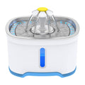 2.5L Oval Stainless Steel Pet Water Dispenser Automatic Cat Dog Water Drinking Fountain (CE / FCC / ROHS)