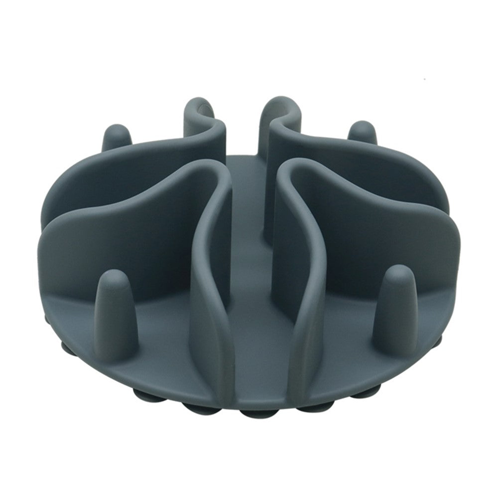 Silicone Dog Slow Feeding Bowl Insert with Suction Cup Pet Food Dispenser Accessories