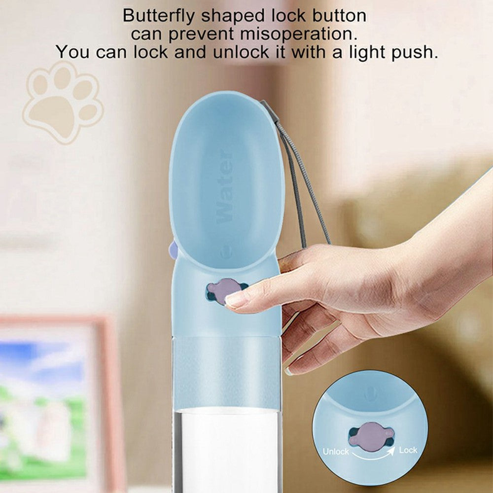 500ML Outdoor Pet Water Food Feeding Cup Portable Dual-Purpose Container for Dogs Cats