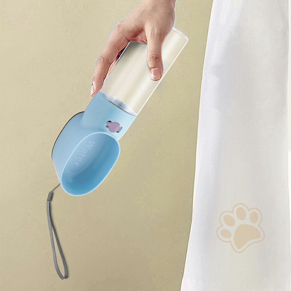 500ML Outdoor Pet Water Food Feeding Cup Portable Dual-Purpose Container for Dogs Cats