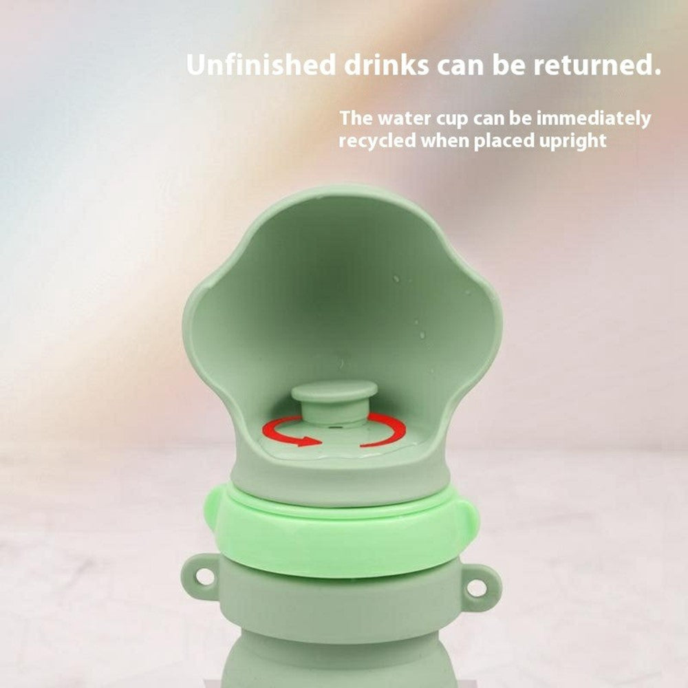 Portable Collapsible Pet Water Dispenser Gift for Outdoor Travel Silicone Pet Drinking Bowl (BPA Free, FDA / CPC / LFGB Certified)