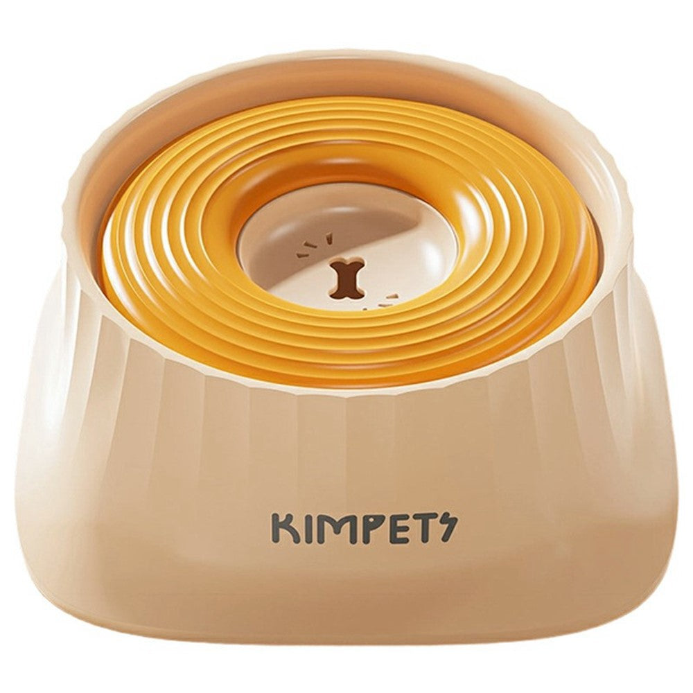 KIMPETS Pet Floating Water Bowl 1500ml Splashproof No Wet Mouth Cat Dog Feeder