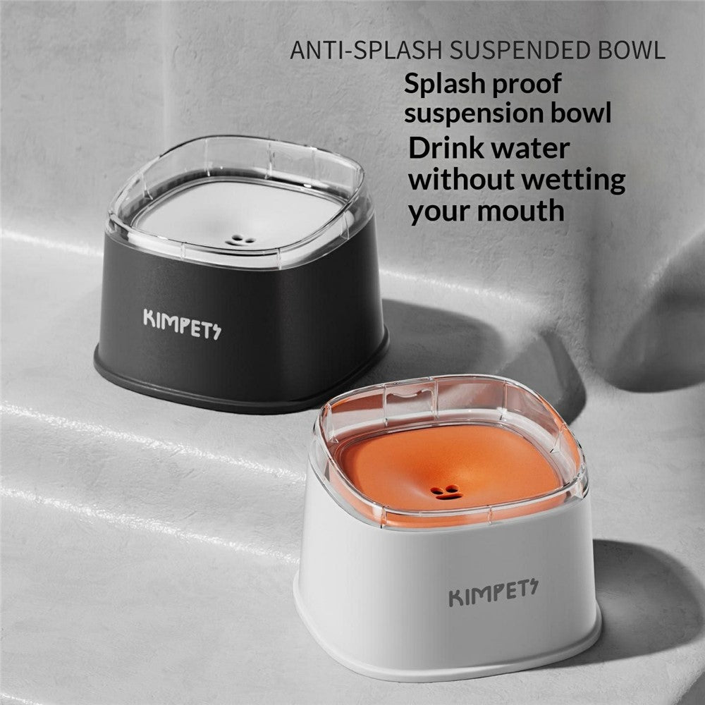 KIMPETS Pet Water Bowl 2L Floating Anti-Splash Non-Wetting Mouth Automatic Feeder for Cats Dogs