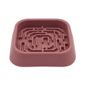 Silicone Slow Feeder Pet Bowl with Suction Cups Anti-Slip Anti-Choke Lick Mat for Dogs and Cats (BPA Free, No FDA)