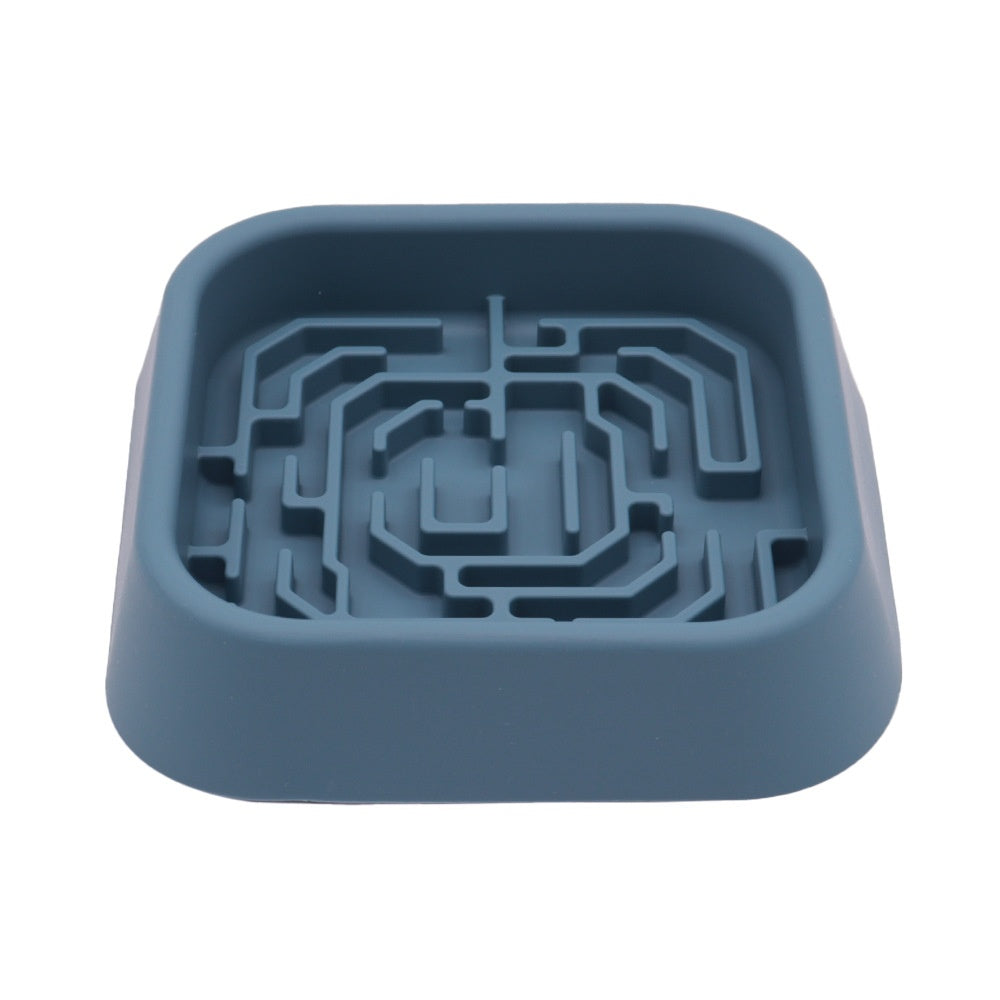 Silicone Slow Feeder Pet Bowl with Suction Cups Anti-Slip Anti-Choke Lick Mat for Dogs and Cats (BPA Free, No FDA)