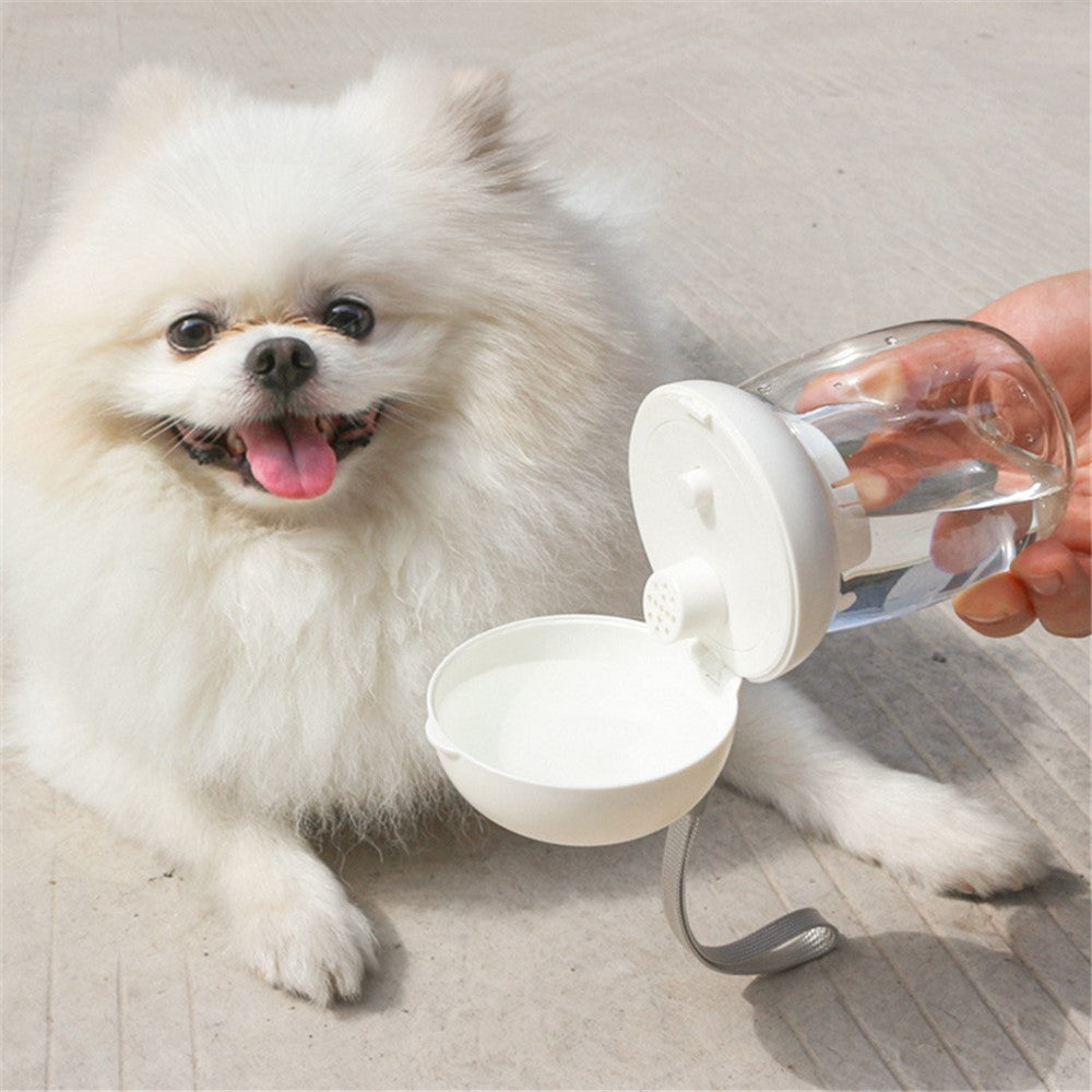 300ml Dog Cat Go Out Kettle Drinker Portable Water Cup Water Feeder Gift (BPA Free, No FDA Certificate)