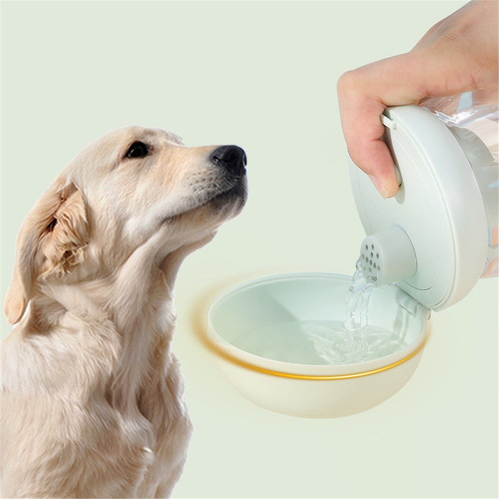 300ml Dog Cat Go Out Kettle Drinker Portable Water Cup Water Feeder Gift (BPA Free, No FDA Certificate)