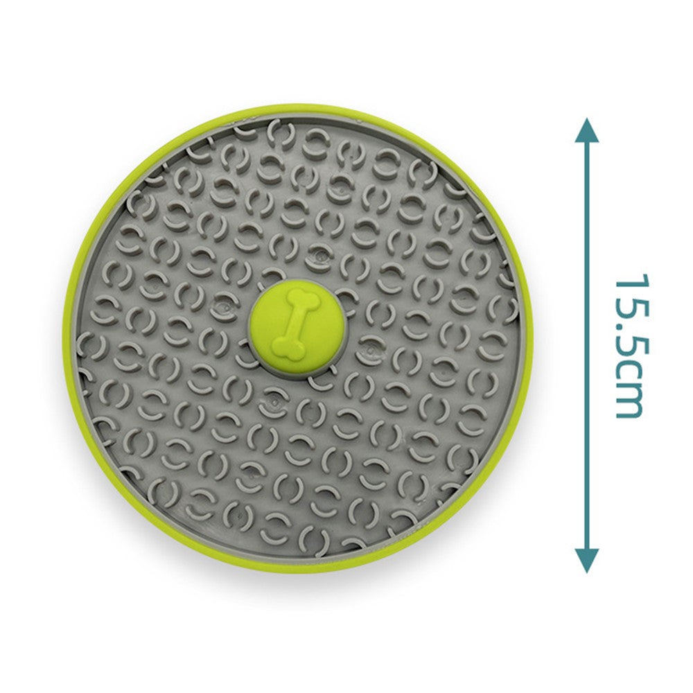 Dog Cat Food Licking Mat PP+TPR Pet Anti Choking Slow Feeder Food Pad (No FDA Certification, BPA Free)