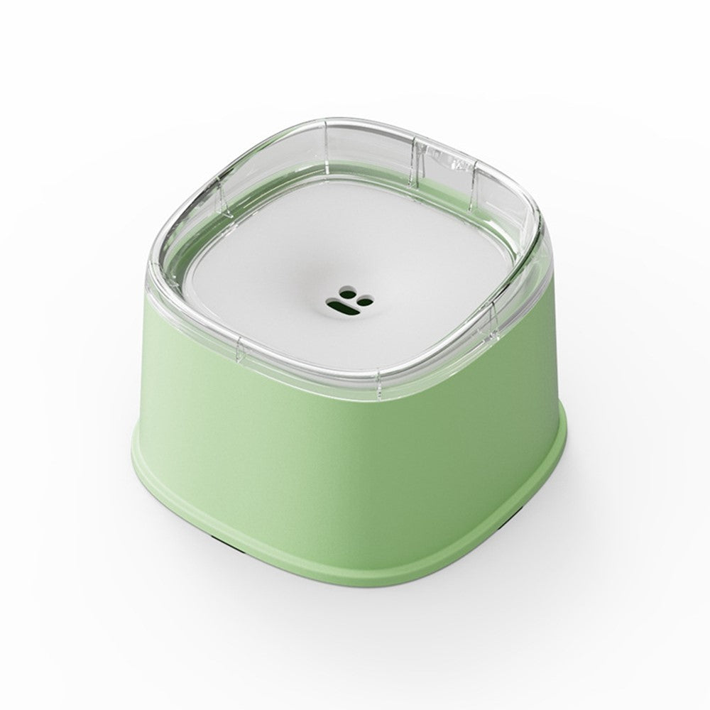 Floating Pet Water Bowl – 2200ml Splash-Proof with Adjustable Flow