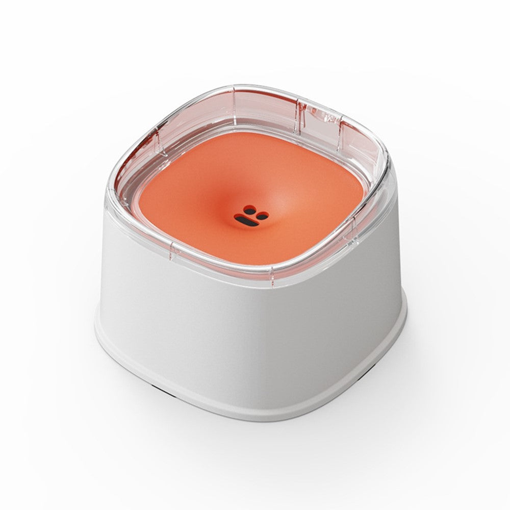 Floating Pet Water Bowl – 2200ml Splash-Proof with Adjustable Flow