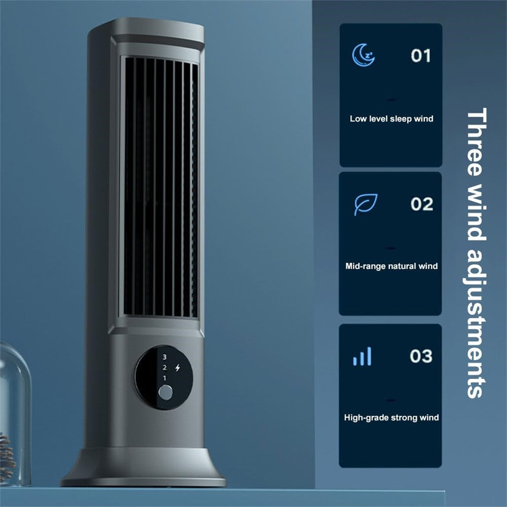 Bladeless Tower Fan & Air Circulator