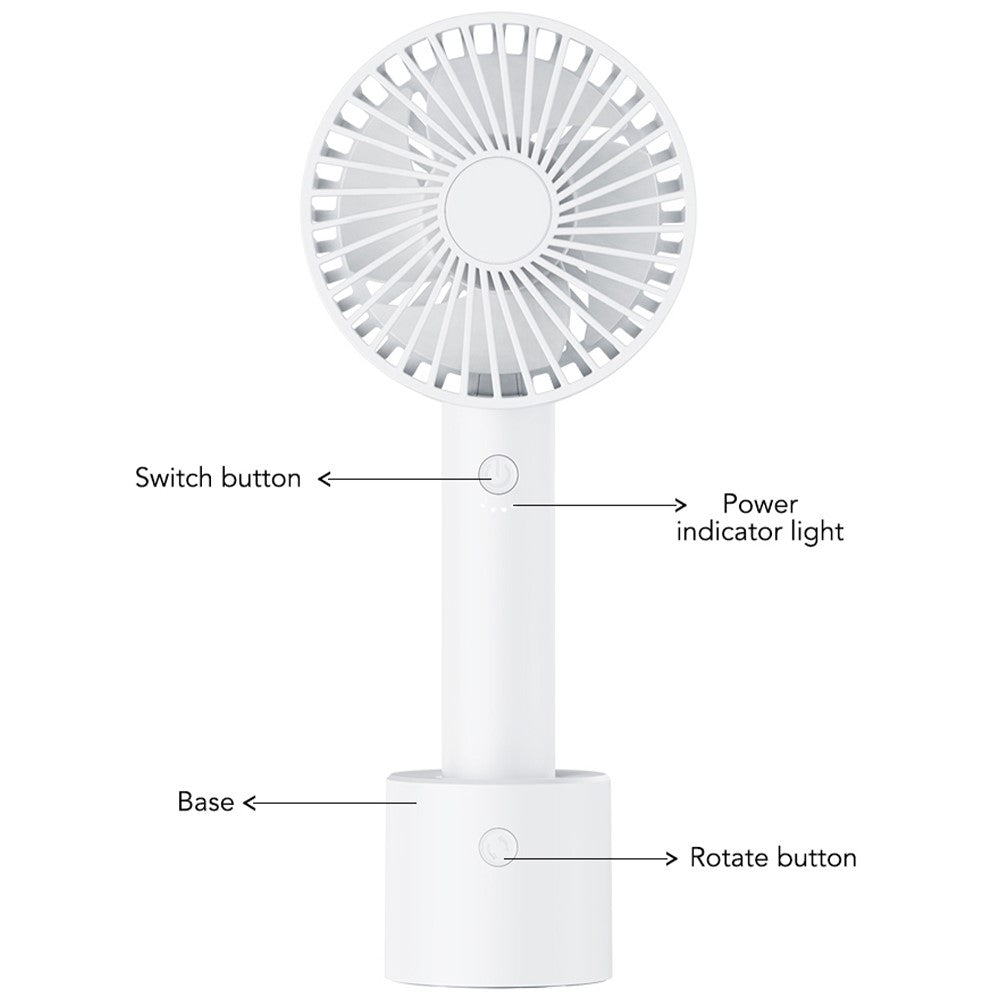 F69 Auto-Rotating Desktop Fan