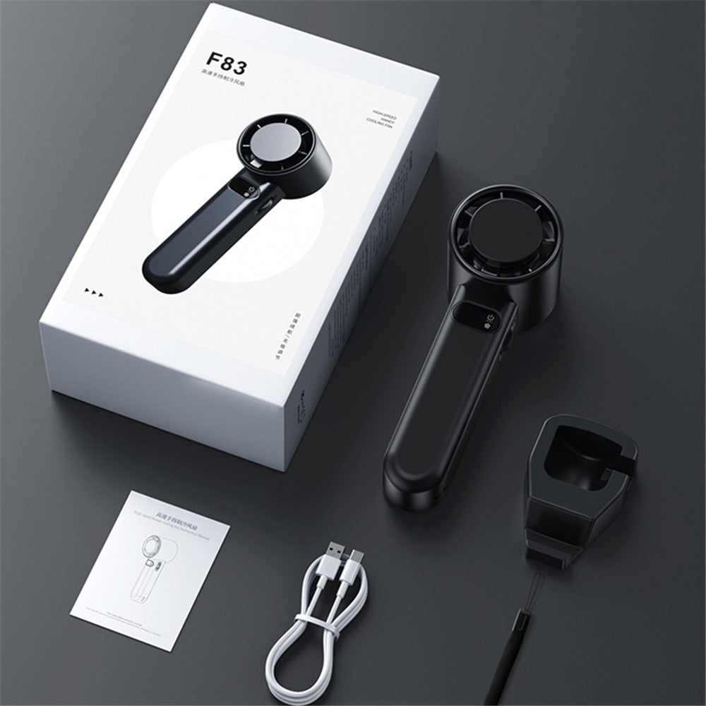 F83 High-Speed Turbo Handheld Fan