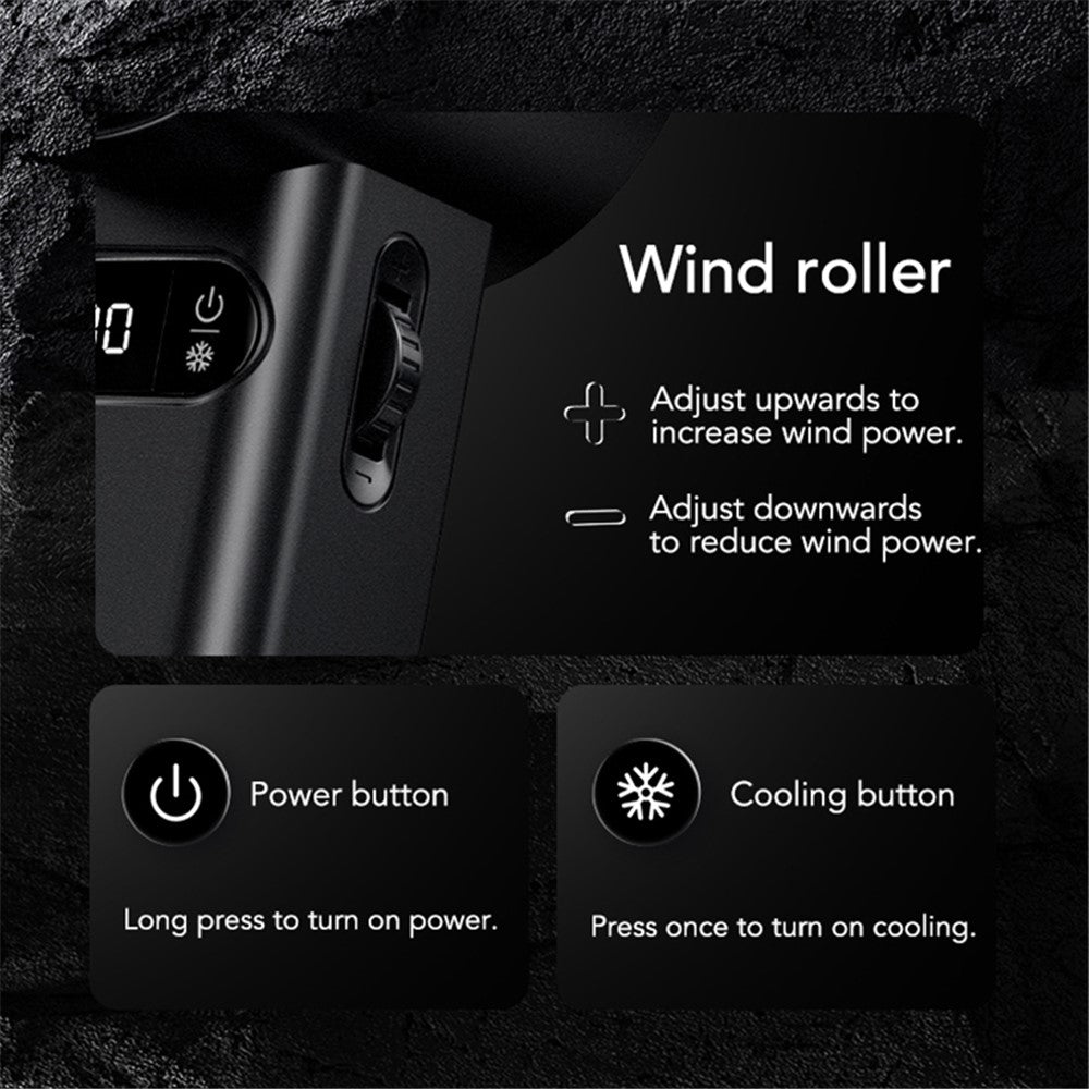 F83 High-Speed Turbo Handheld Fan